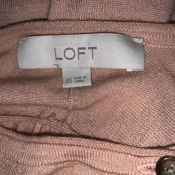 Ann Taylor Loft Button Front Cardigan - Picture 6 of 7